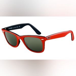 Ray Ban Sunglasses RB 2140 955 Red Black